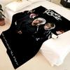 Музыкальная M-My C-Chemical R-Romance Плед-бросок Фланелевый, Мягкий Теплый, Прочный и Стираемый милый Крутой