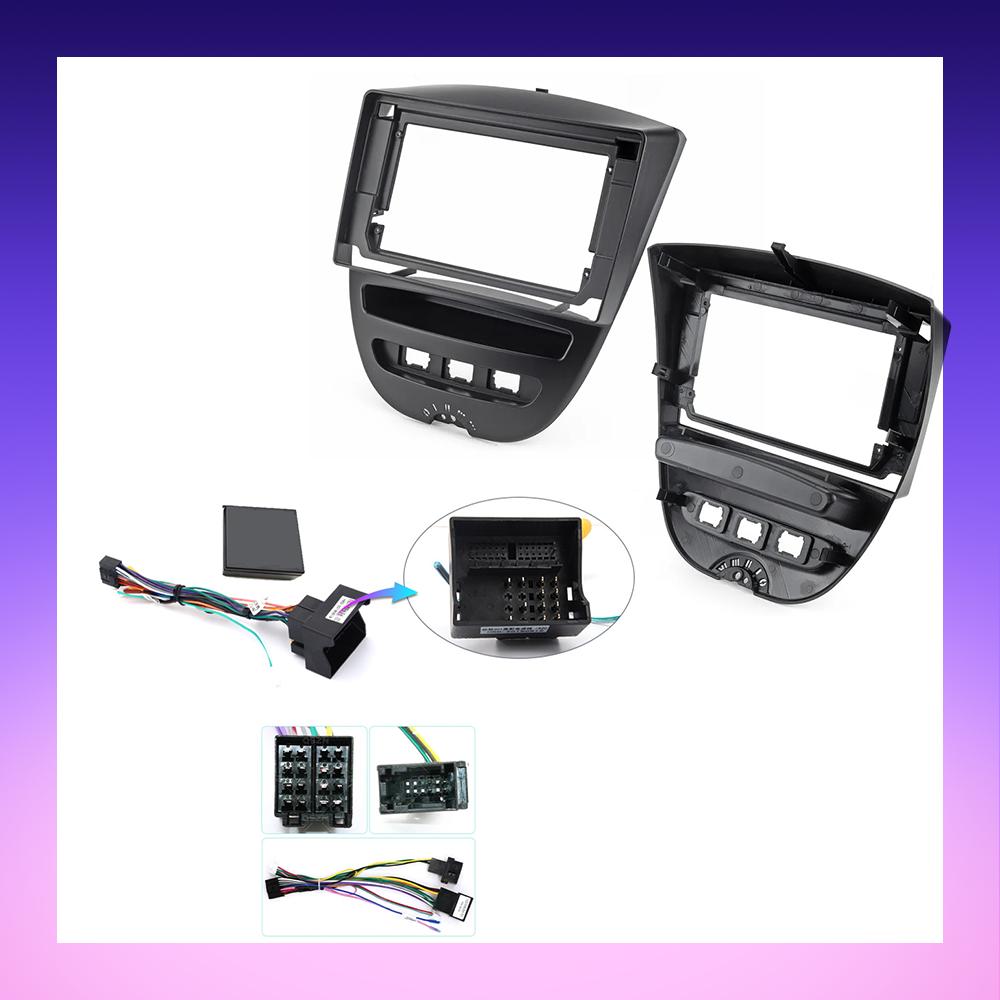2 DIN Android Carplay автомобильное радио для Peugeot 107 Toyota Aygo Citroen C1 2005-2014 мультимедийный проигрыватель головное устройство стерео GPS навигация BT WIFI 2+32 ГБ
