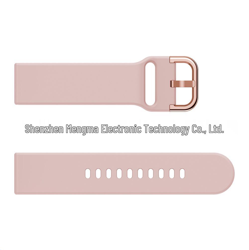 Силиконовый ремешок для часов Samsung Galaxy Active2, совместимый с часами 20/22 мм, включая Huawei GT5.