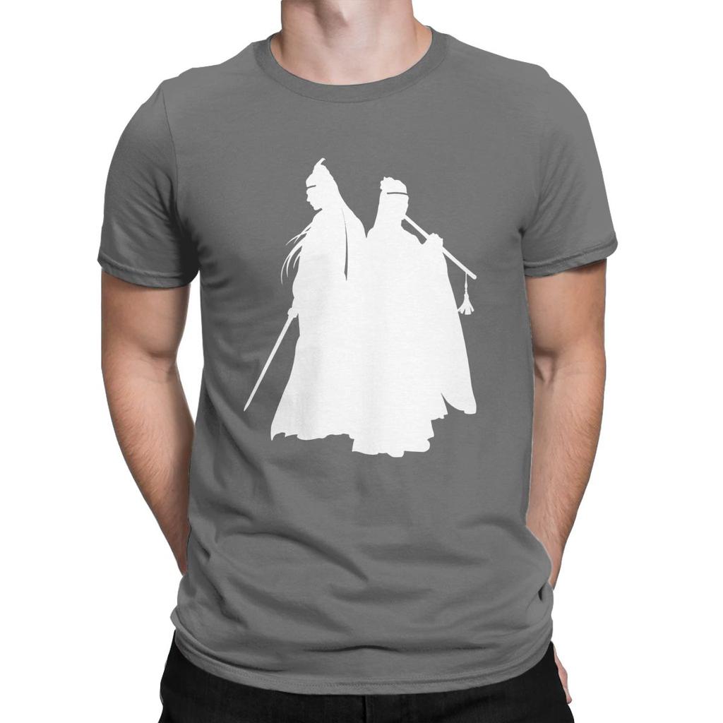 Men The Untamed The Twin Jades Of Lan T Shirt Wangji Wei Wuxian Cotton Clothes Novelty