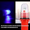 Durability Waterproofed LED Fish Lures Lamp 3V Low Voltages Flash Beacon for Boats Navigations and Fish Luring