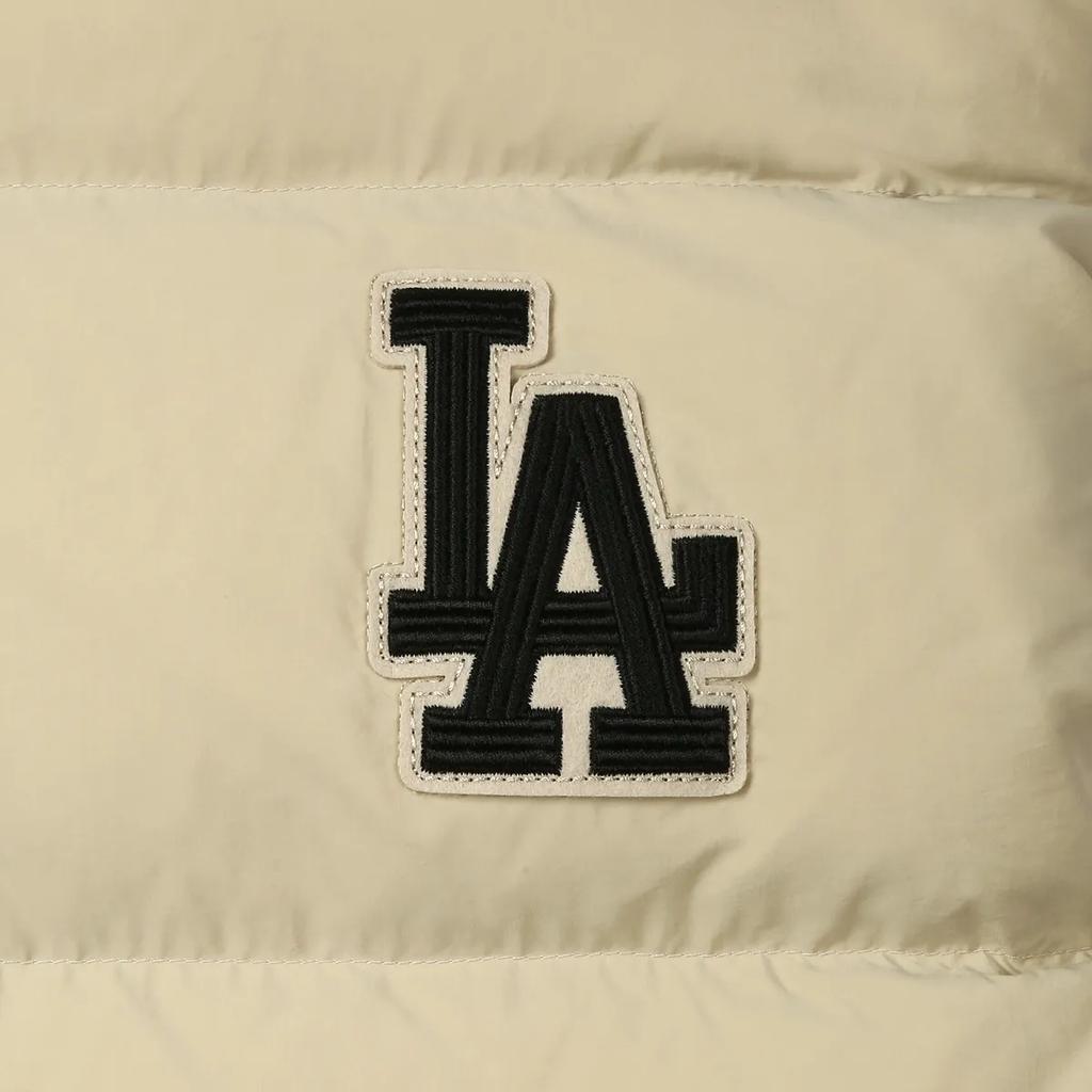 Новый пуховый жилет MLB Los Angeles Dodgers Унисекс Экрю 31DV02061-07B
