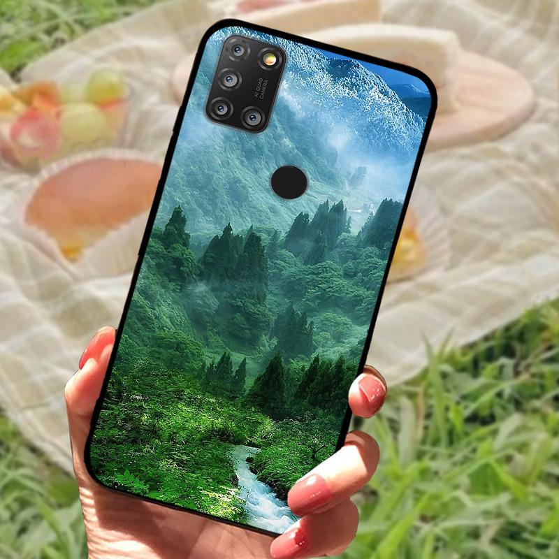 For Alcatel 3X 2020 Case Marble Silicon Back Cover Phone Case For Alcatel 5X 5061 / 3X 2020 4 Cameras Cases Soft bumper Funda