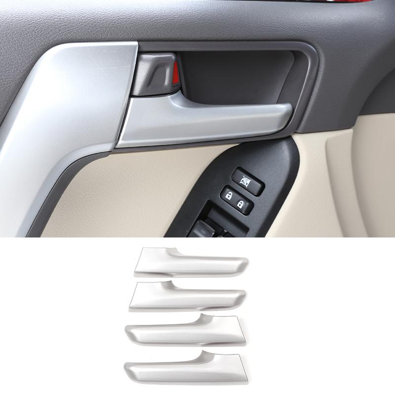 Car Upgrade For Toyota Land Cruiser Prado 150 FJ150 2010-2018 ABS Inner Door Handle Cover Trim Sticker Interior