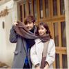 Autumn and Winter Color Wool Winter Big Scarf, Couple Shawl, Women's Warm Fashion