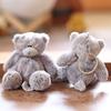 Cute Bear Plush Keychain With Super Soft Short Plush For Bag Decor And Gift