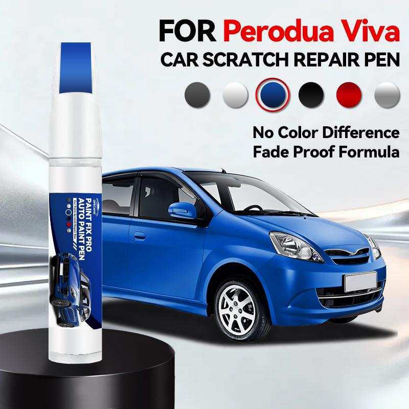 Vehicle for Exclusive Use For 1990-2026 Perodua Viva Paint Repair Pen Touch Up Scratch Remover DIY Auto Accessories Black White