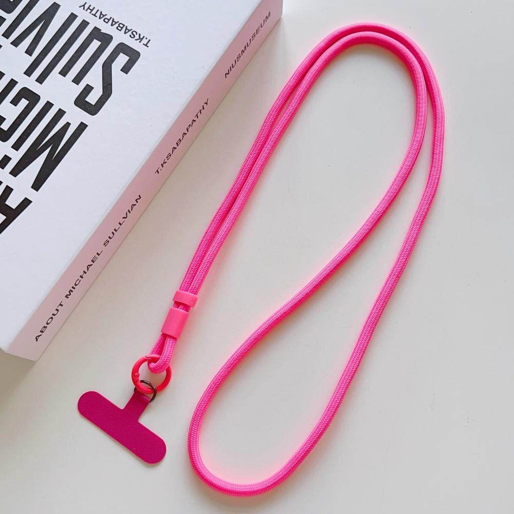 Конфетный цвет Кроссбоди Красочный длинный ремешок для мобильного телефона Регулируемый шнурок Ожерелье Подвесная веревка Аксессуары против потери