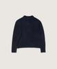 PLAC Sleeve Point Collar Knit Navy