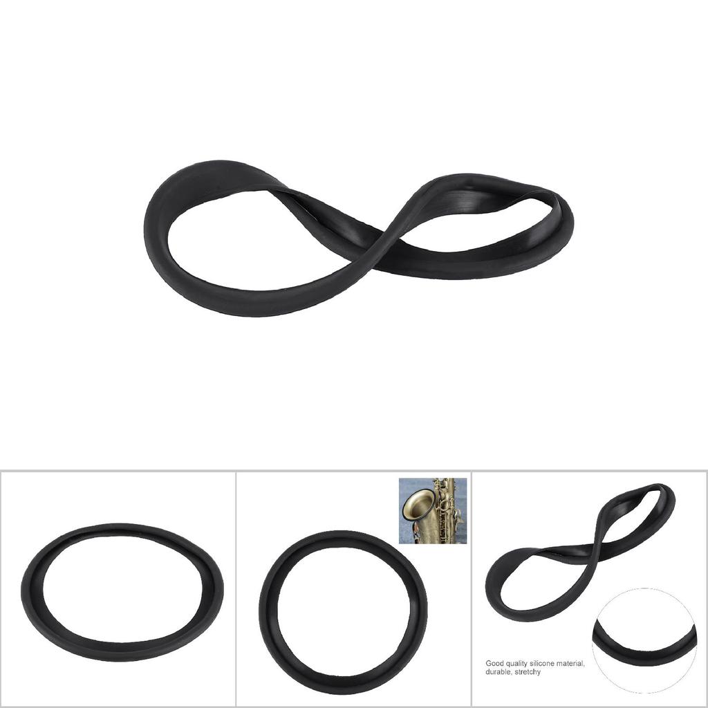 Мундштук для тенор-саксофона, силиконовый протектор раструба, защитное кольцо, аксессуар, тенор