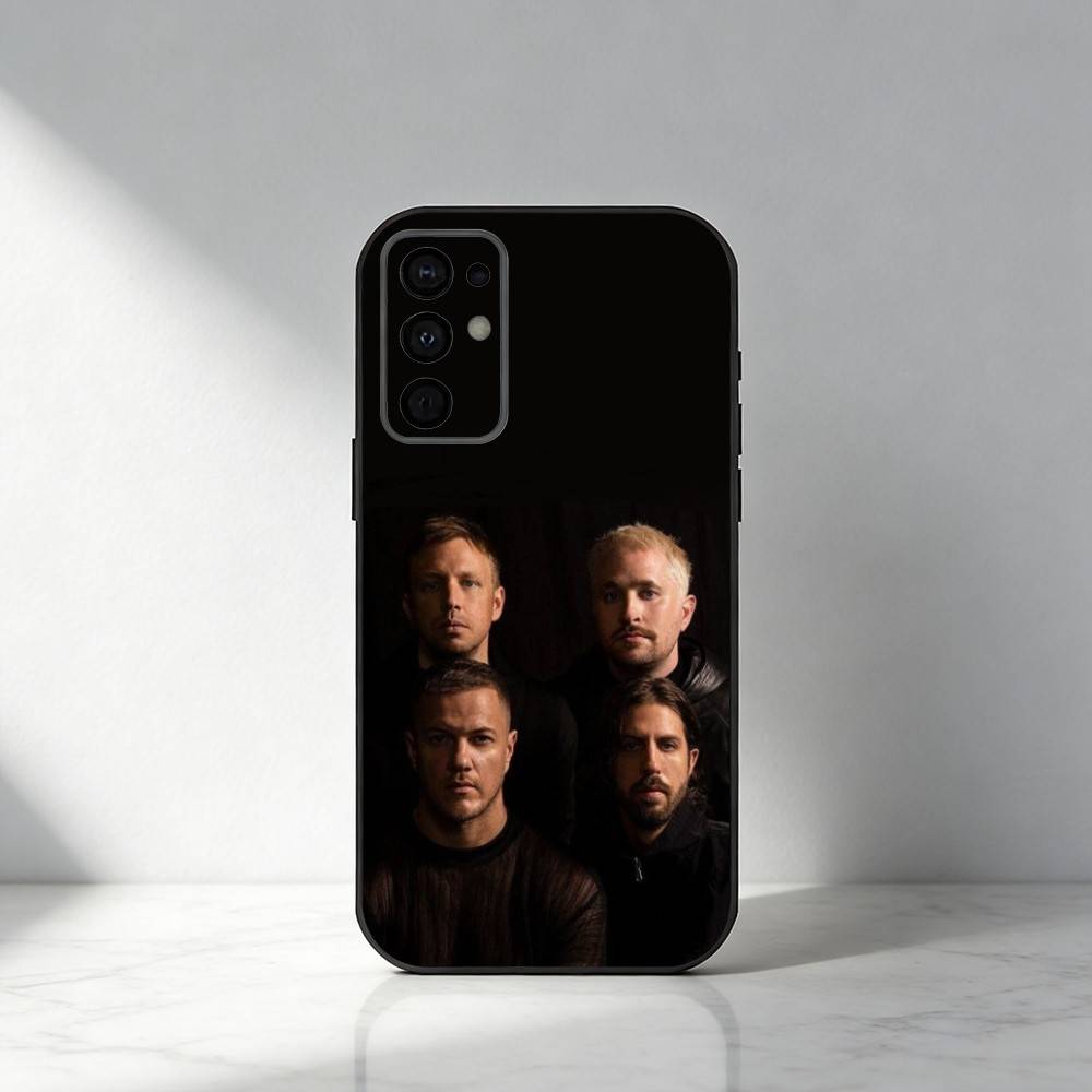 Чехол для телефона с принтом BAND I-Imagine D-Dragon-s для Samsung S25,S24,S21,S22,S23,S30,Ultra,S20,Plus,Fe,Note,5G Черный