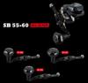 Катушка LIVRE 11370 SB Серия B с ручкой PT35B Shimano Все 55-60, Правостороннее исполнение, Черный, SBA-56SR-KB35