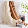 Solid Color Wool Scarf Women's Soft Four Season New Cashmere Scarf Warm Scarf Dual-use Tassel Shawl
