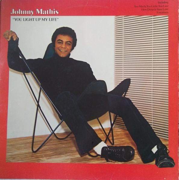 Виниловая пластинка JOHNNY MATHIS You Light Up My Life CBS32521 CBS UK Поп Б/у