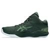 Мужские кроссовки для баскетбола Nova Flow 2 с круглым носком, на шнуровке, с амортизацией, дышащие, средней высоты, зеленые, 1063A071-300