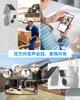 panoramic ANRAN security camera with motion wireless 2K waterproof and Dual-lens 360° solar-powered detection, two-way audio, connectivity,