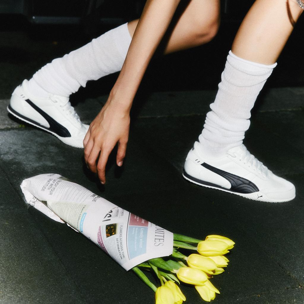 Новые кеды PUMA Bella UT с низким верхом, обувь на тонкой подошве, унисекс, белые 402186-01