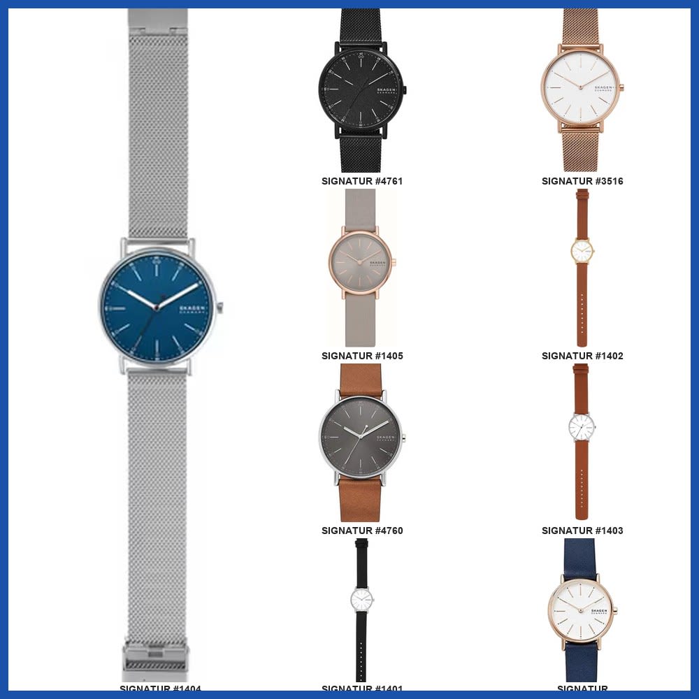 SKAGEN SIGNAT Series Unisex Wrist Watch SKW2838 SKW6903 SKW3120 SKW6578 SKW3121 SKW3060 SKW6902 SKW2784 SKW6904 SKW6579 Gift Casual Business Sports