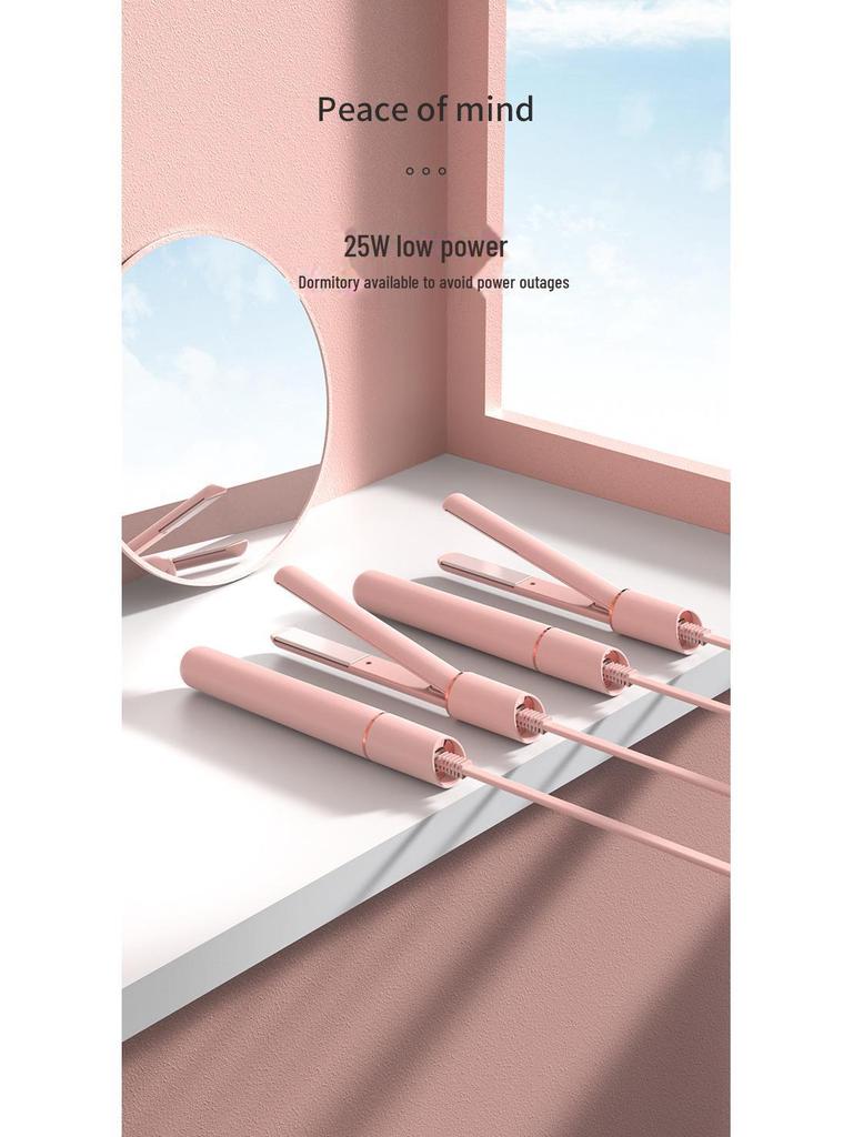 Мини-выпрямитель для волос Minhuang для женщин: Выпрямление и завивка волос