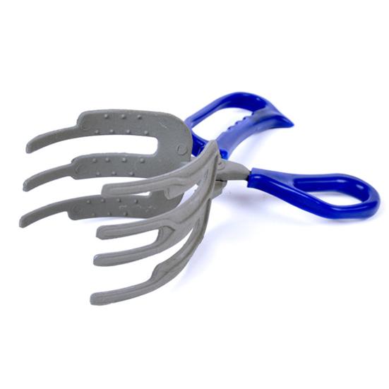 Fish Gripper 3-Claws Anti-slip Ergonomic Handle Multifunction Fishing Pliers Grabber Fish Control Clamp Catcher Tong Outdoor Fishing Accessories