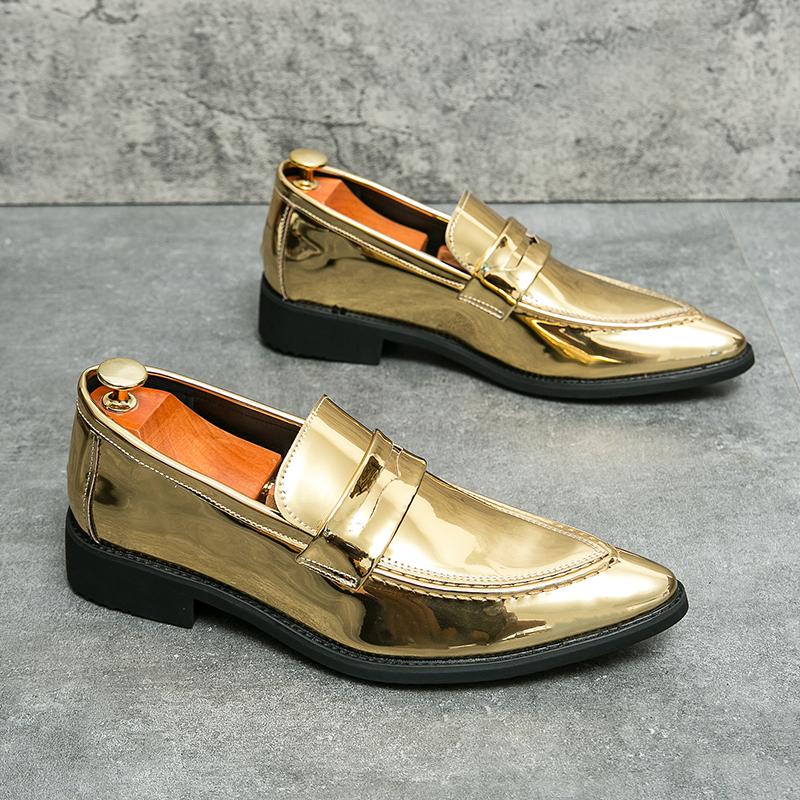 Модные, популярные мужские мокасины из Европы и Америки, удобные, кожаные, повседневные туфли на мягкой подошве для офиса, банкета, универсальные туфли для вечеринок