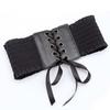 Polyester Elastic Pleated Cummerbunds Strap Rope Elastic High Wide Belt Wide Corset Waistband  Gift