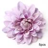 Purple Artificial Flowers Heads Silk Fake Flowers for Home Decor Party Wedding Decoration Garlamd DIY Craft Gifts Accessories