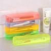 Portable Breathable Toothbrush & Toiletries Storage Box - Candy Color, Large Size for Travel & Business Trips