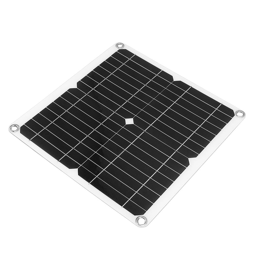 12W 12V Solar Panel Kit Semi Flexible Monocrystalline IP65 Waterproof Portable Solar Charger with