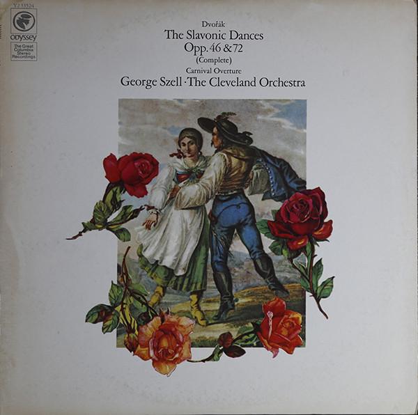LP Record GEORGE SZELL, THE CLEVELAND ORCHEST - Dvorak, Slavonic Dances Opp, 46 & 7 Y233524 ODYSSEY 1975 US Classical Used