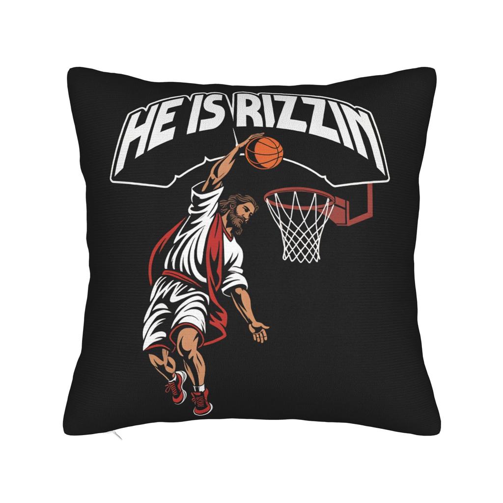 He Is Risen Boho Easter Christian Jesus Pillow Case Fashion Pillow Cover Soft Pillowcases For Chair Sofa Home Decor
