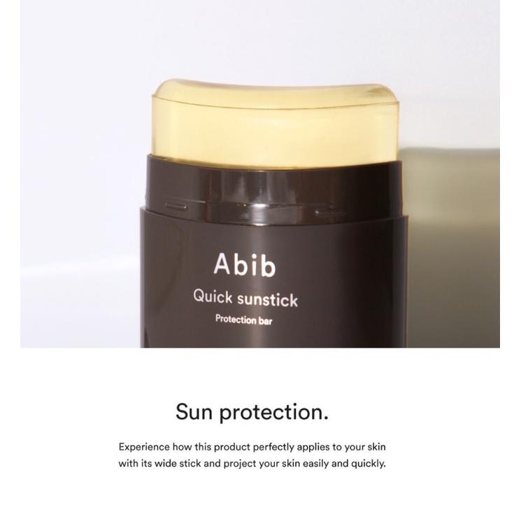 ABIB QUICK SUNSTICK PROTECTION BAR 22 мл Успокаивает, защищает от ультрафиолета, прозрачную текстуру, увлажняет, алоэ, зеленый чай