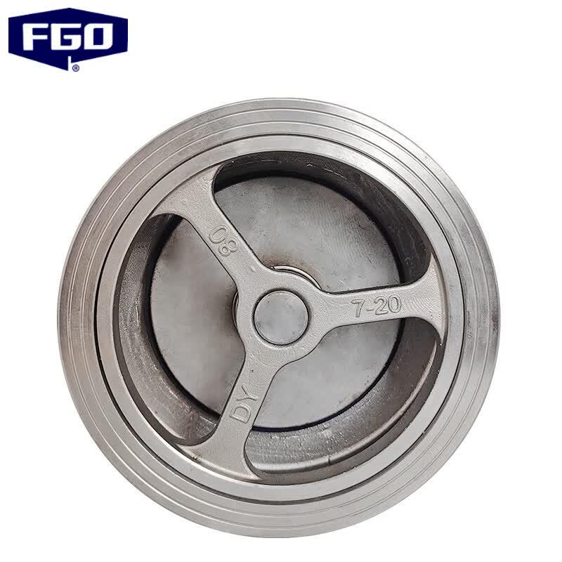 FGO Stainless Steel Wafer Lift Check Valve