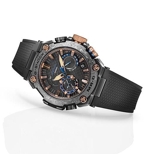 Casio Мужские часы G-SHOCK MRG-B2000R-1A, аналоговые, кварцевые, ударопрочные, водонепроницаемые 200м
