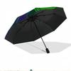 Ben 10 Cartoon Print Automatic Open Close Umbrella, Portable Foldable Umbrella, for Outdoor Commute Camping Trip, Ideal Birthday Gift