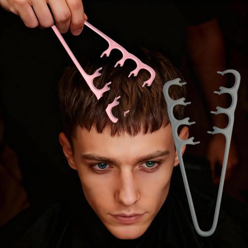 Расческа для придания объема и текстуры, салонная расческа с широкими зубьями для укладки волос для мужчин и женщин, расческа для пышных вьющихся волос для объема и пробора челки