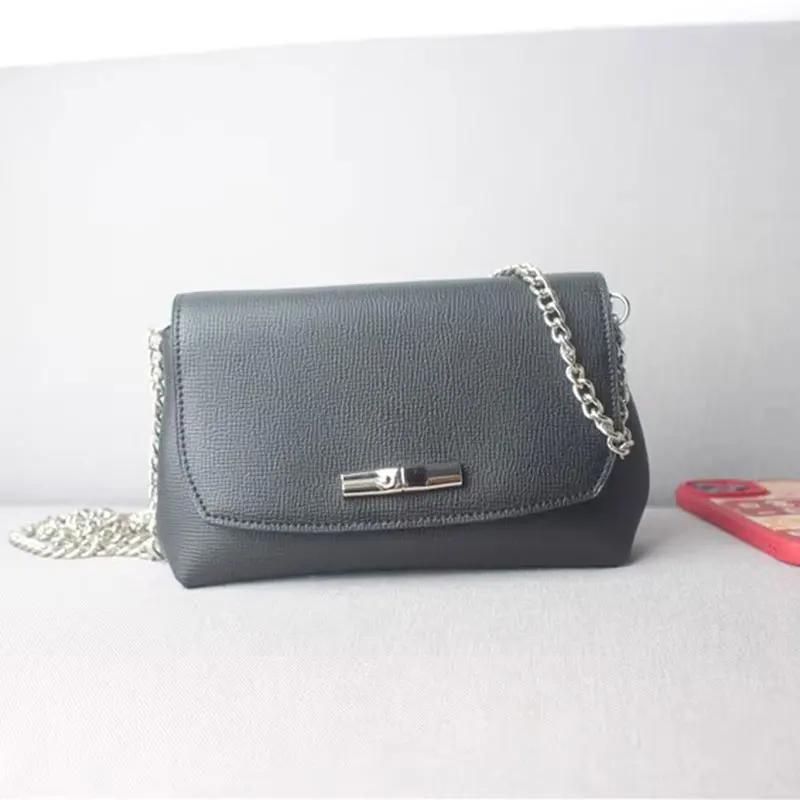 Новая женская кожаная сумка на одно плечо, диагональная сумка-трансформер, универсальная сумка для обеда, модная женская сумка