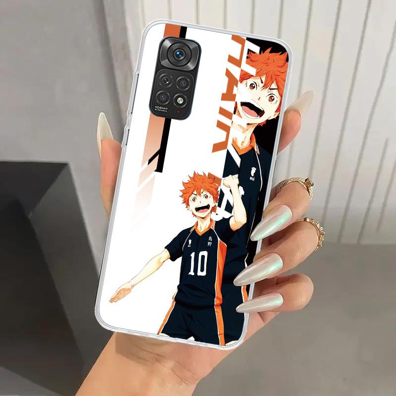 Чехол для телефона Haikyuu Oya School Volleyball для Xiaomi Redmi Note 15 14 14S 13 12S 12 Pro 11S 11 Plus 11T 11E 10S Мягкий Funda