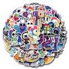 54Pieces Graffit Stickers To Decorate Laptop Luggage Stickers
