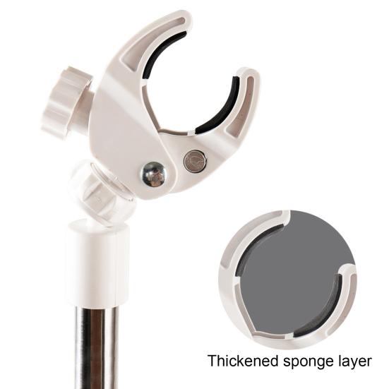 Подставка для сушки питомцев Регулируемый держатель для фена для собак Напольное или настольное крепление Держатель для фена без рук Вращающаяся стойка для груминга для собак и кошек