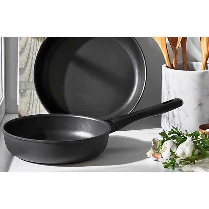 ZWILLING Madura Plus - Sauteuse / Poêle Haute Antiadhésif (24 cm) - Aluminium Forgé