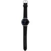 Casio MTP-VT01L-1B2 Minimal Black Dial Men's Analog Watch Black Leather Band Quartz Movement