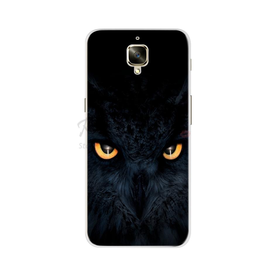 For OnePlus 3t Case Oneplus 3 Back Cover Ultra Thin Silicone Cartoon For Oneplus 3T Cover One Plus 3 Three Phone case Soft Coque
