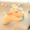 Doll Cute Unicorn Doll Rainbow Horse Plush Toy Girls Birthday Gift Leg Clip Baby