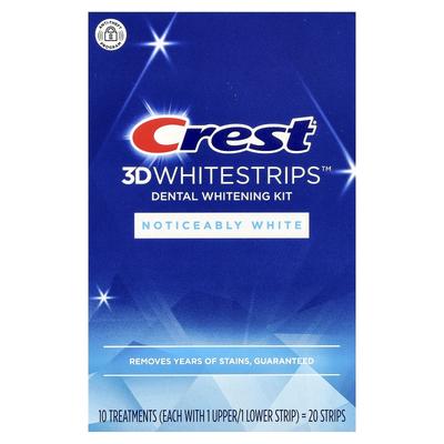 3D Whitestrips™, Набор для отбеливания зубов, Видимое отбеливание, 20 полосок