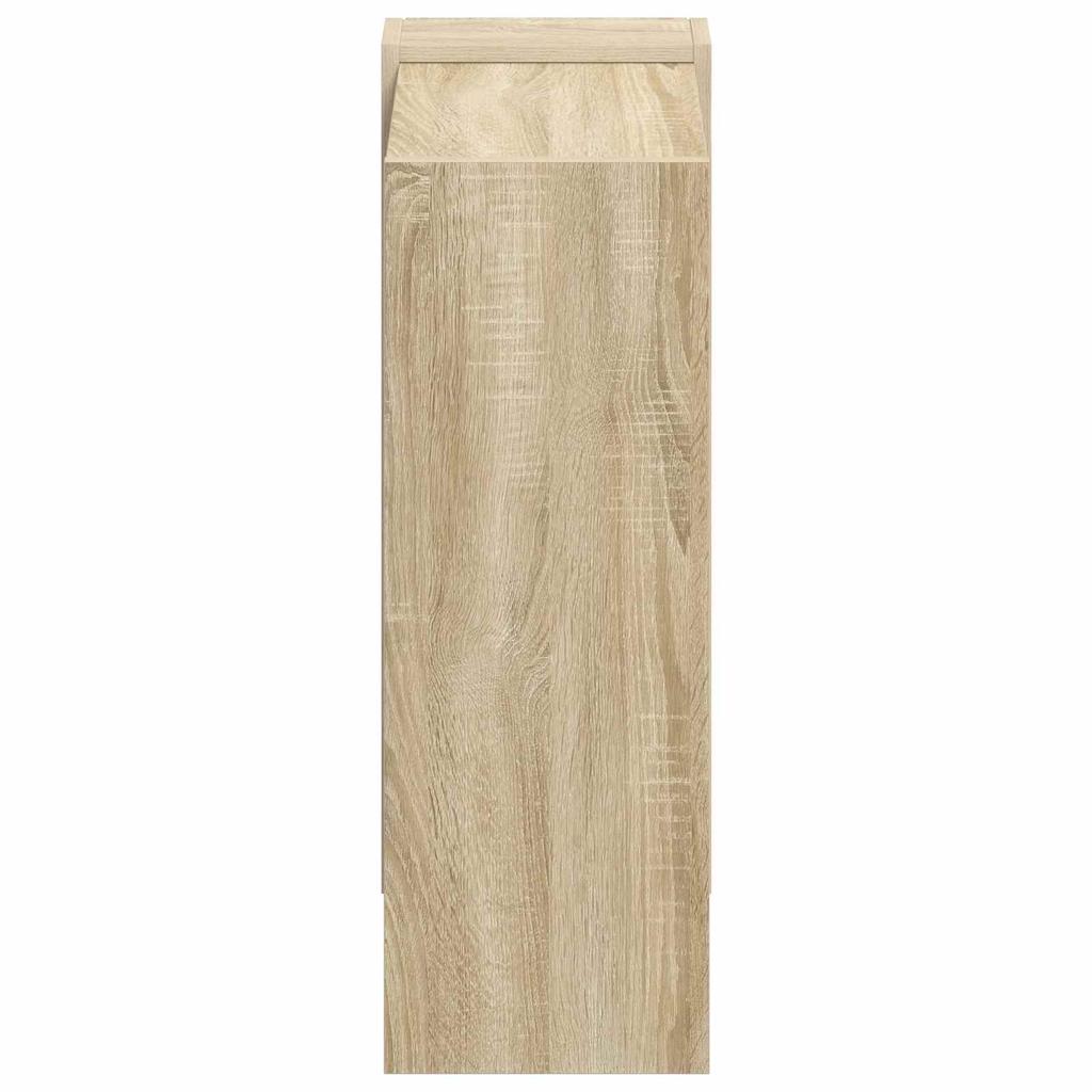 Bookshelf Sonoma Oak 52 x 25 x 71.5 cm Engineered Wood