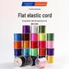 0.8mm Flat Wire Beaded Elastic Cord – Colored Crystal Line for DIY Jewelry & Accessories
