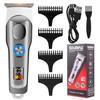 SOLIMPIA Mens Hair Clippers Electric Hair Trimmer Cordless 0mm Beard Trimmer Rechargeable Hair Cutter Kit