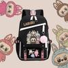 Cute Children's Schoolbag Contrasting Color Neutral Casual Backpack Cartoon Printing Primary and Secondary School Students