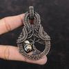Tree Of Life Peanut Wood Jasper Pendant Copper Wire Wrapped Pendant Handmade Pendant Copper Wire Jewelry For Gift Designer Gemstone Jewelry